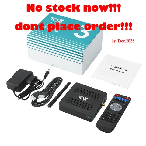 TOX3 Amlogic S905X4 Smart TV Box VONTAR