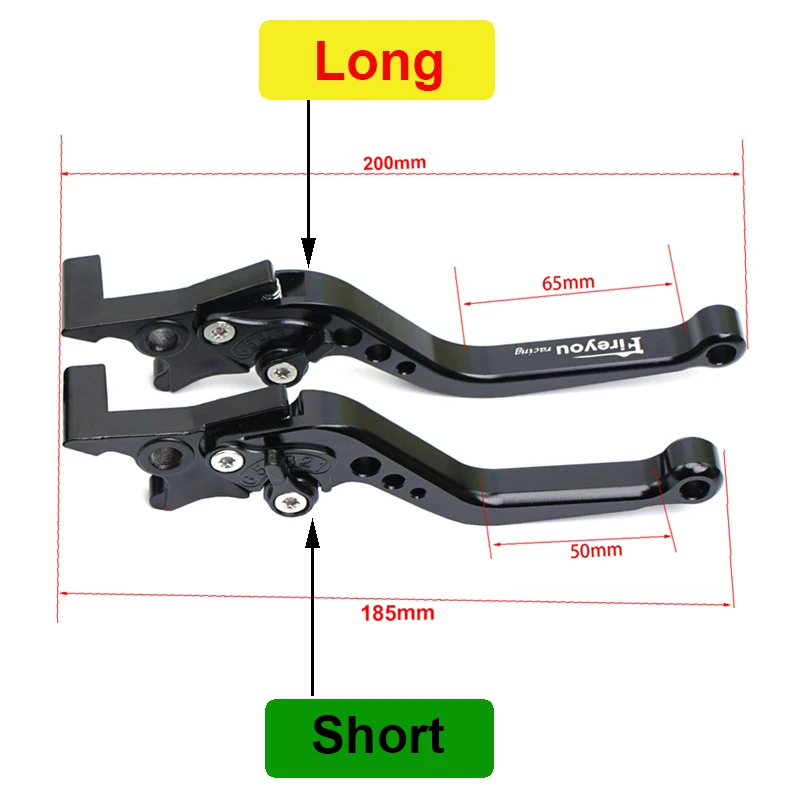Universal CNC Motorbike Motorcycle DoubleDisc Hydraulic Line Brake Clutch Lever Bar Scooter e-bike for Yamaha Suzik GY6