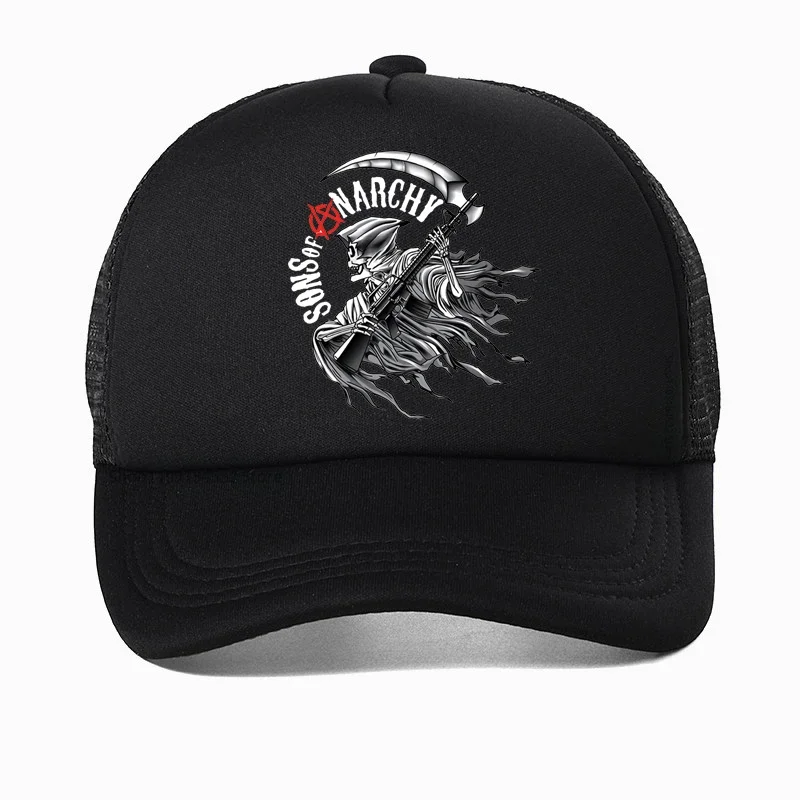 SAMCRO Baseball Cap SOA Sons of Anarchy Skull Dad hats Casual Snapback Hat Fashion High Quality Racing Motorcycle Sport caps