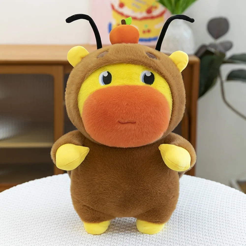 

Room Decor Cockroach Capybara Lulu Doll Toy Soft Cartoon Capybara Doll Plush Doll Fluffy Lovely Stuffed Capybara Doll Boys Girls