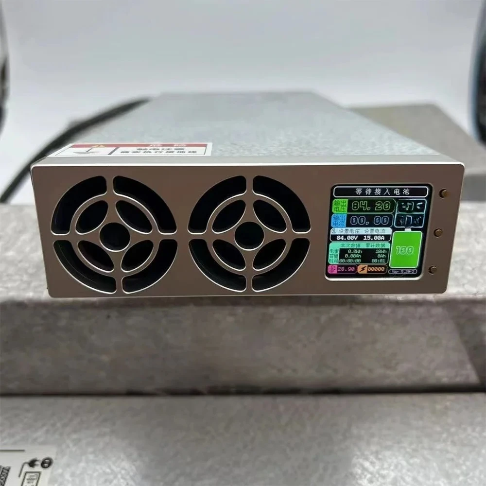 Carregador de Bateria de Lítio TR72-3500 com Corrente e Tensão Ajustáveis 20-100V 40A para INCREASE