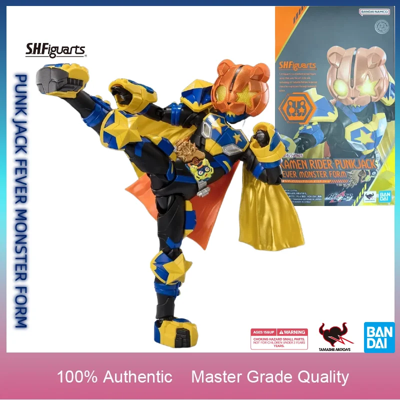 In Stock BANDAI SHF Kamen Rider Punkjack Fever Monster Form Geats Tamashii Web Exclusive Tokusatsu Action Figure Collectible Toy