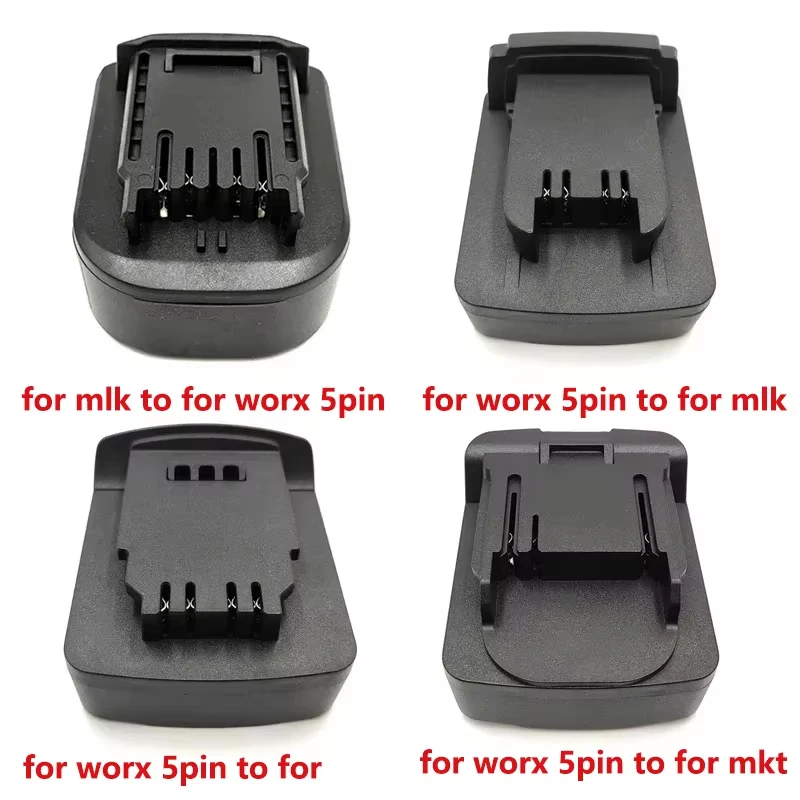

Battery Adapter For Worx 20v 5Feet Big Feet Converted toReplacement forDewalt for Makita/Milwaukee18V Battery Power Tool