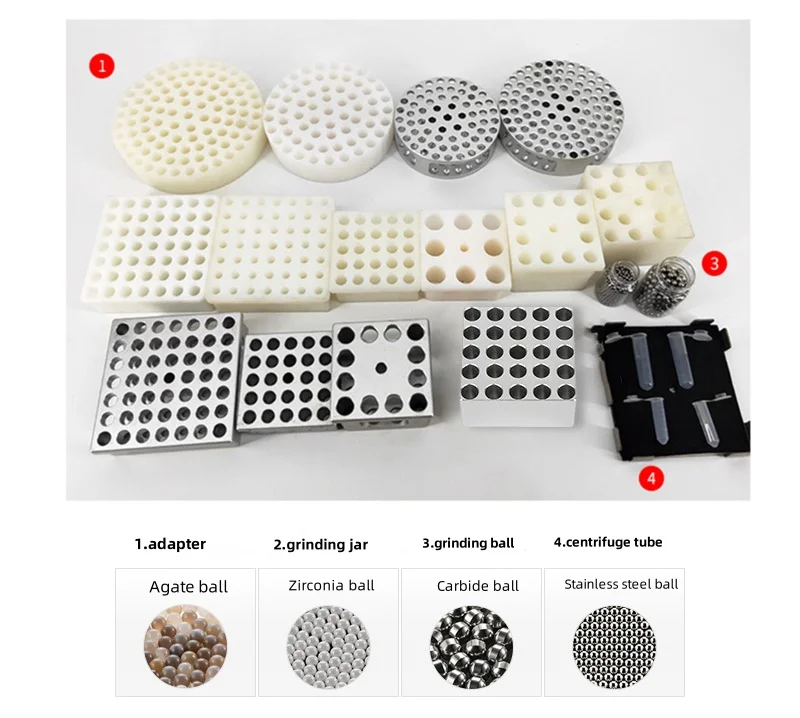 مختبر متعدد عينات مناديل طحن الخالط مطحنة الأنسجة عالية الإنتاجية #6