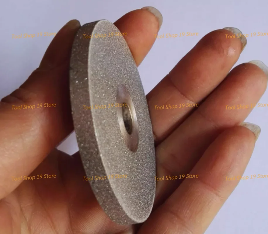 60x5x10mm Hole Grinding Wheel Electroplated Diamond Three Side grinding Polisher Tungsten Steel Alloy