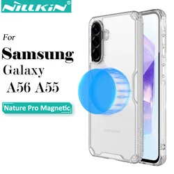 Nillkin for Samsung Galaxy A56 A55 5G Case Hardness PC+TPU Protection Airbags Anti-Scratch Transparent Phone Cover