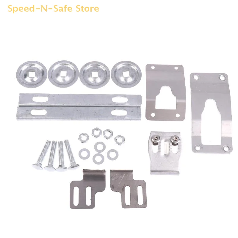 

Universal Quick-Release Mounting Base Plate For Motorcycle Top Case, Tail Side Box, And Rear Trunk – Easy Installation Slot Desi