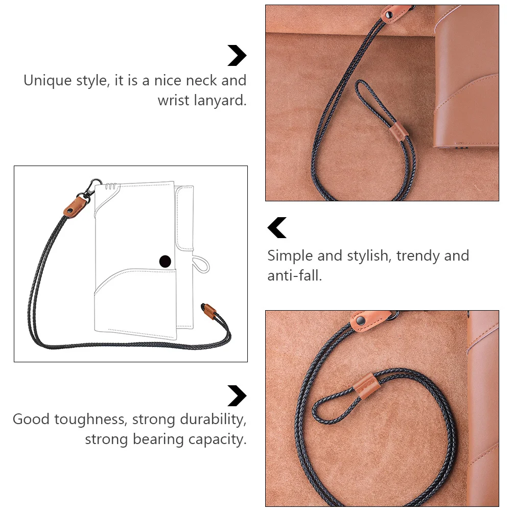 

1Pcs Neck Hanging Lanyard Id Cards Mobile Phone Holder Adjustable Keychain Strap Keychain Lanyard Cards Neck Strap