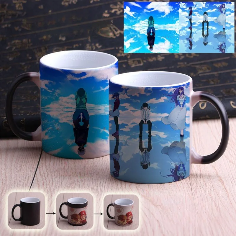 

Tokyo Ghoul Kaneki Ken Juzo Suzuya Water Cup Anime Peripheral Cute Cartoon Ceramic Cup Kawaii Color Changing Coffee Cup Gift