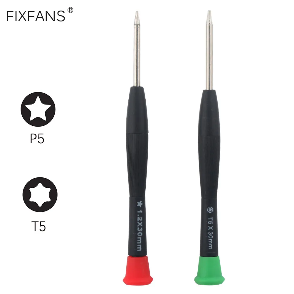 5-punktowy zestaw wkrętaków Pentalobe 1,2 mm P5 i precyzyjny zestaw wkrętaków T5 Torx Star do MacBooka Pro i zestawu narzędzi do naprawy Air Retina