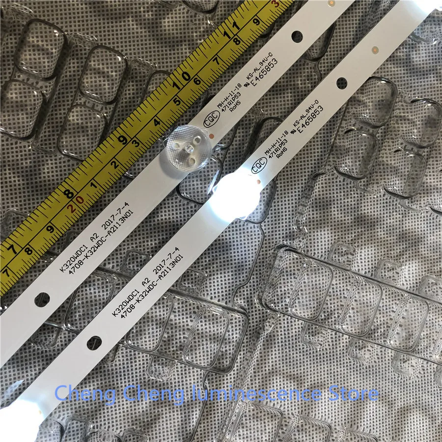 

6LED 583mm LED backlight strip for 32PHF5082/T3 4708-K32WDC-A2113N01 K320WDC1 6V 100%NEW