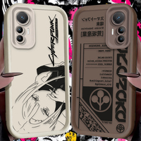 Edgerunners C-Cyberpunks Case For Xiaomi Poco C65 X7 X6 F6 F5 X5 X3 NFC F3 M6 Pro 4G Mi 13 12 11 Lite 5G 14 13T 12T 11T 14T Pro