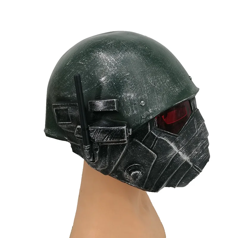 フォールアウト ニューベガス マスク フルヘッド ヘルメット マスク ラテックス ハロウィン 仮面舞踏会 カーニバル パーティー コスプレ コスチューム 小道具 アクセサリー