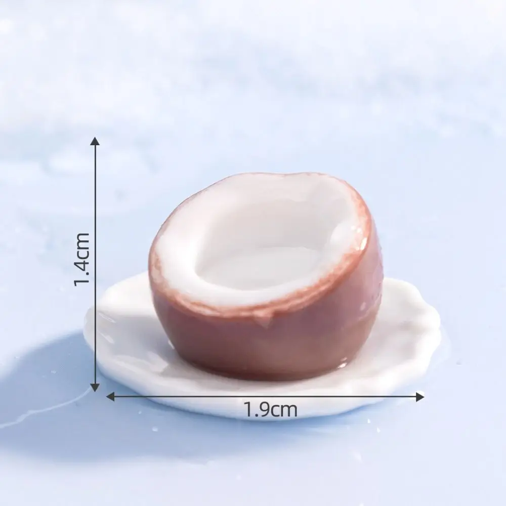 

Cute Simulation Fruit Figurines 3D Handicrafts Fruit Figurines Miniatures Mini DIY Decorations Fruit Model Window Display