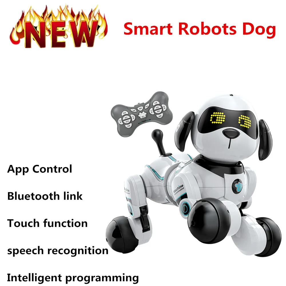 

Smart Robots Dog Electronic Pets Robot Dog RC Robot App Control Intelligent programming Singing Dancing Robot Toys For Children