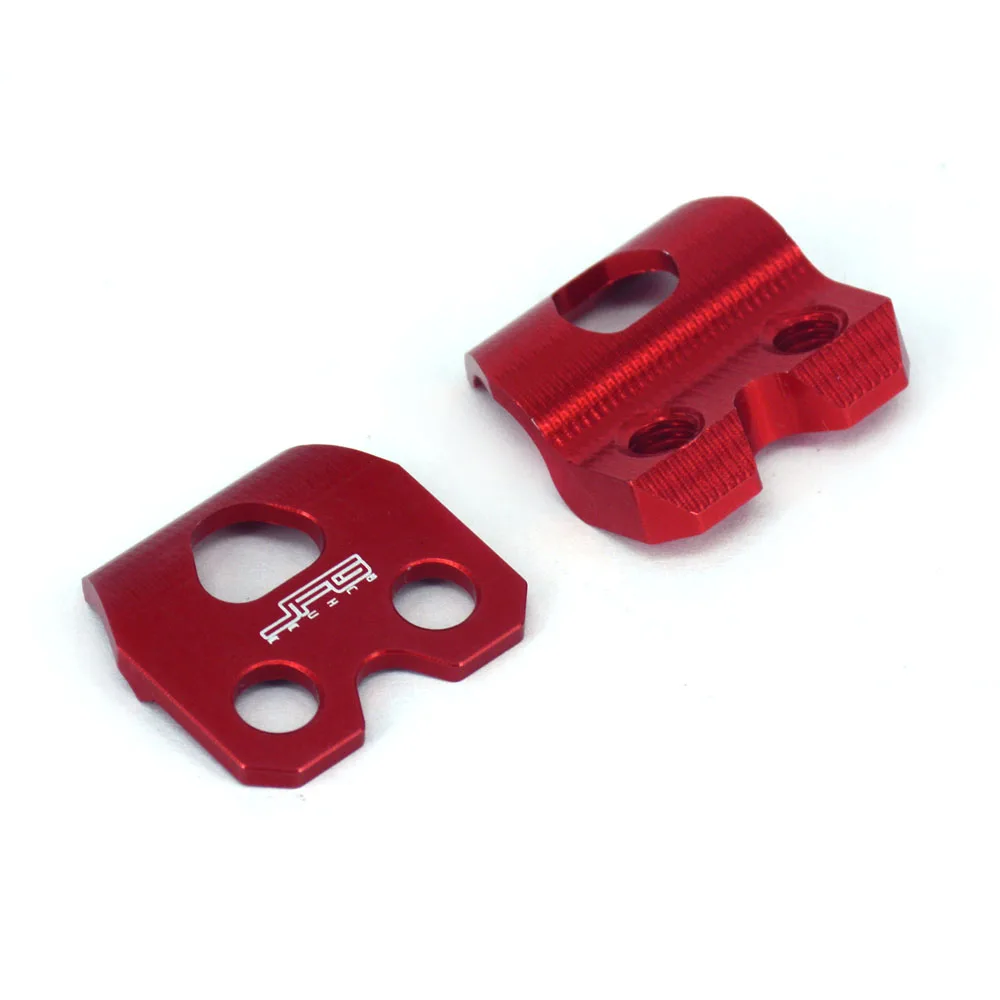 Motorcycle CNC Axle Block & Front/Rear Wheel Hub Spacer & Brake Line Clamp & Brake Clevis Set For CRF250R 10-17 CRF450R 04-16