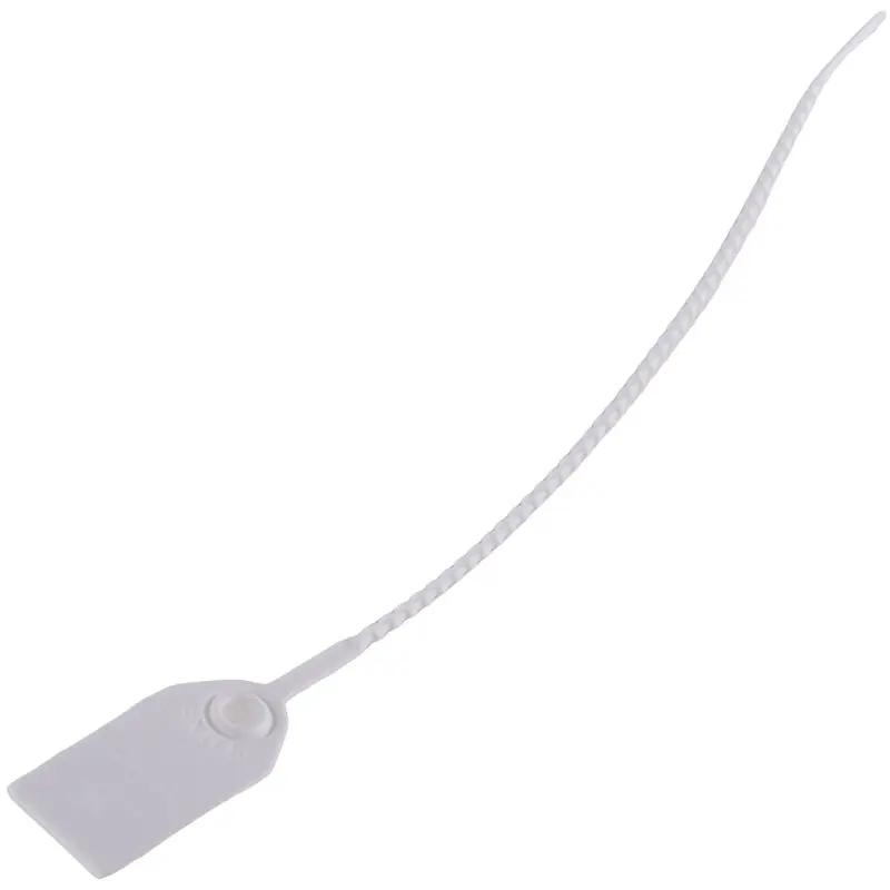 AB41-500 Plastic Tamper Seals, Numbered Zip Ties Tags,Disposable Self Locking Signage For ,Shipping,250Mm A
