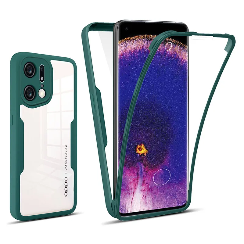 360 All Inclusive Case For OPPO Realme 8 Pro For Realme 8 Pro 8i TPU Soft Bumper Transparent Shockproof Phone Cover