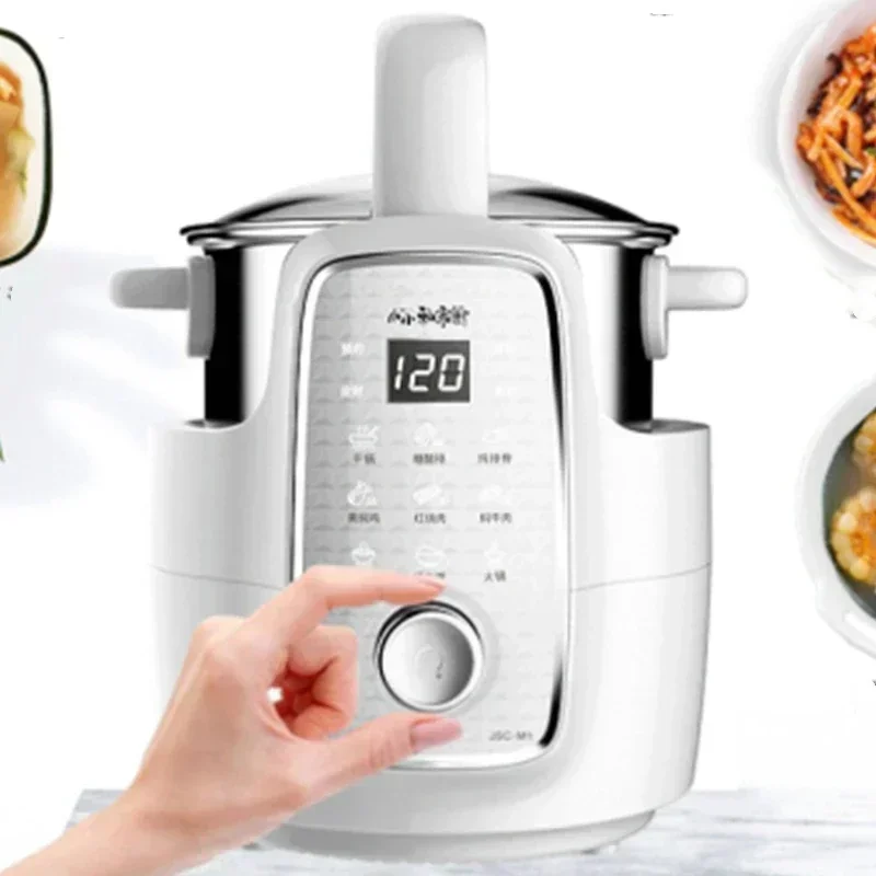 Desktop 220v Cooking Machine Automatic Cooking Smart Lazy Mini Electric Frying Pan Private Kitchen M1 Electric Heating Noodle A