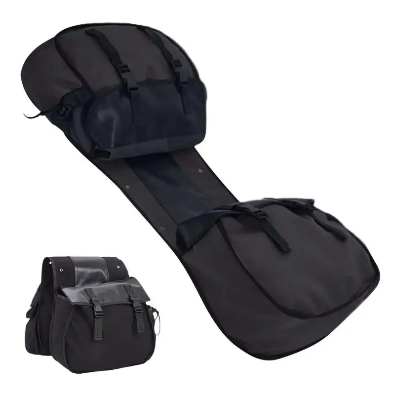 

Cycling Double Side Rear Rack Bike Bag Waterproof Bicycle Rear Seat Carrier Bag Cycling Saddle Bag MTB Accessories