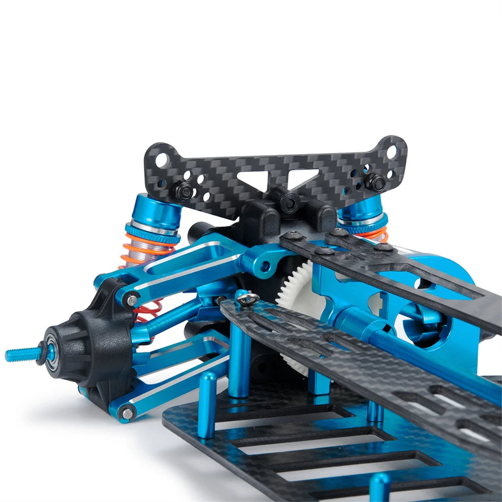 1/10 Carbon Fiber RC Frame Plastic Frame Chassis For 1/10 Chassis Frame TT02 RC Car Accessories Drift Racing Replacement Parts