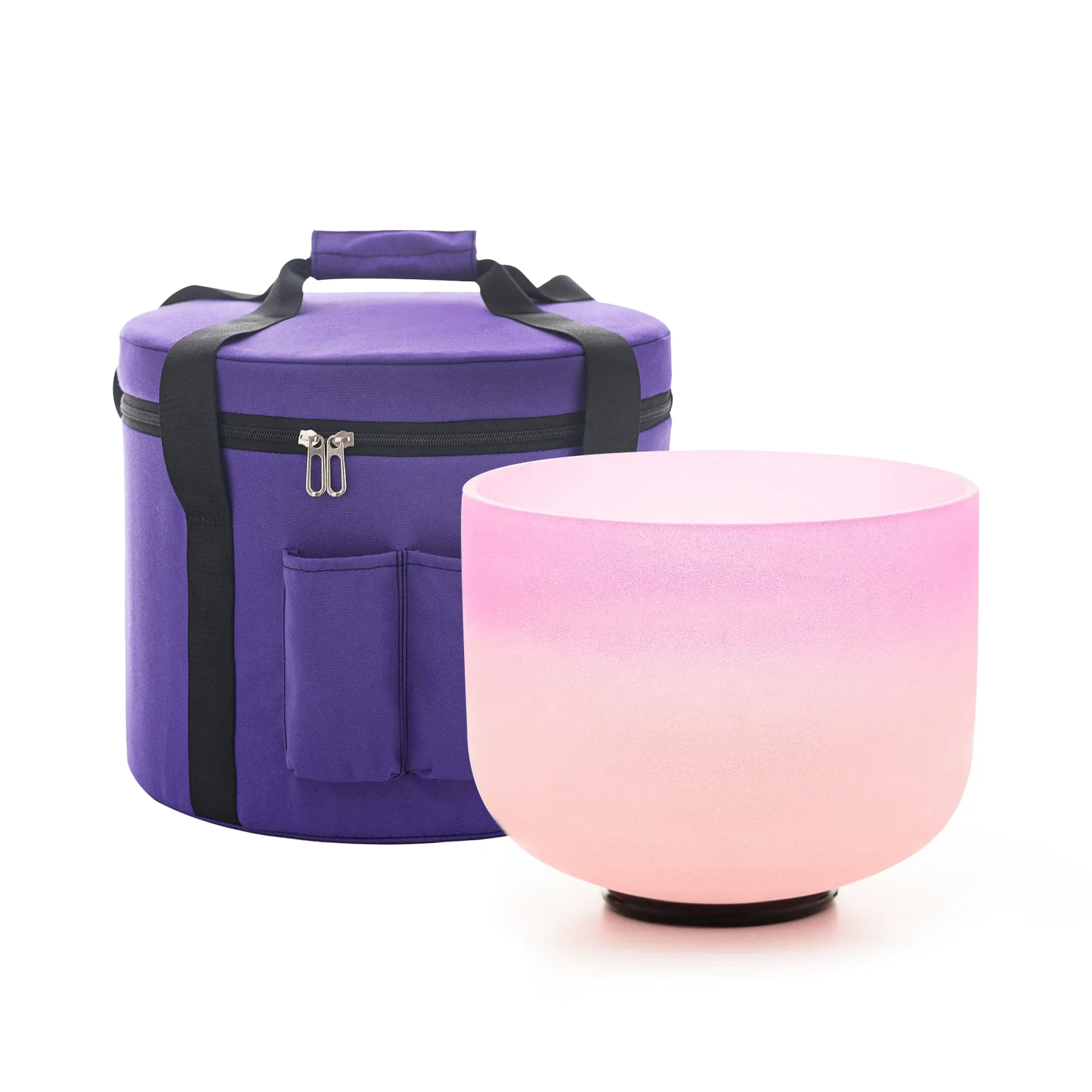 

KVKA 12-дюймовая нота Rainbow Sound C/D/E/F/G/A/B Чакра с матовым кварцевым кристаллом Поющая чаша