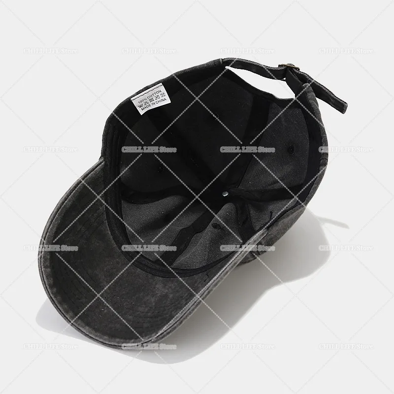 Sailors Moon Washed Girl Baseball Cap Luna Artemis Cute Cat Women Hip Hop Peak Caps Travel Ponytail Hat Outdoor Sport Sunhat - view 6