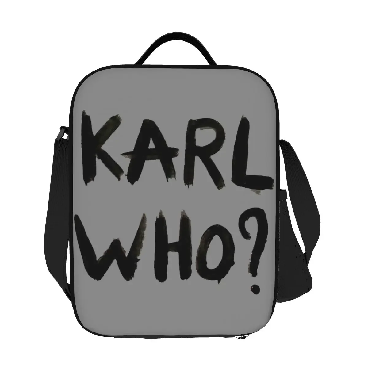 Karl Who Insulated Lunch Bag for Women Thermal Cooler Bento Box Office Work School