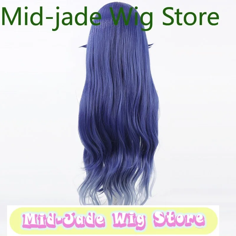 미드 제이드 위그 위더링 웨이브스 루치올라 코스프레 가발애니메이션 게임 롤플레잉 할로윈 파티 합성 가발
