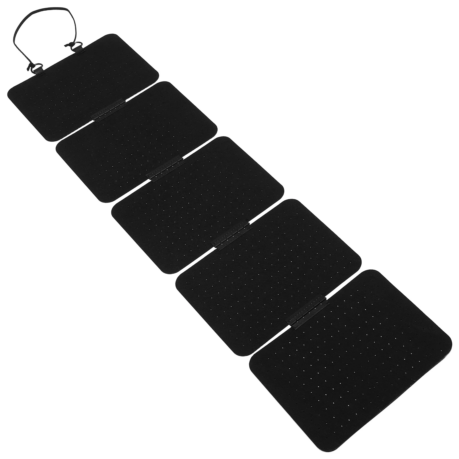 

Felt Wall Mounted Jewelry Organizer Multi Functional Brooch Storage Bag Necklace Holder Earrings Necklaces Pins Display Storage