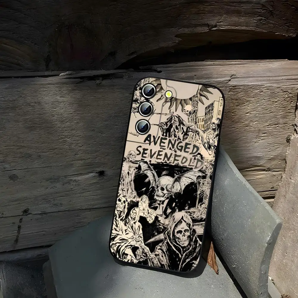 Avenged Sevenfold Phone Case For Samsung Galaxy S24 S25 S26 S22 S23 S25 S21 Ultra Fe Plus A16 A55 A54 A24 A52 Coque