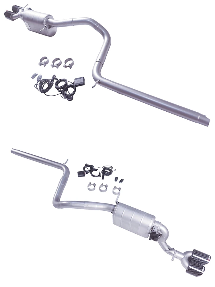 

gfc/pplicable to 15 models of Volkswagen POLO gti 1.4T Catback stainless steel valve exhaust silencing pipes