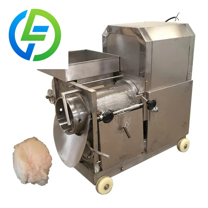 

Electric Fish Meat Bone Separating Machine / Fish and Shrimp Meat Picker / Fish Bone Removal Machine