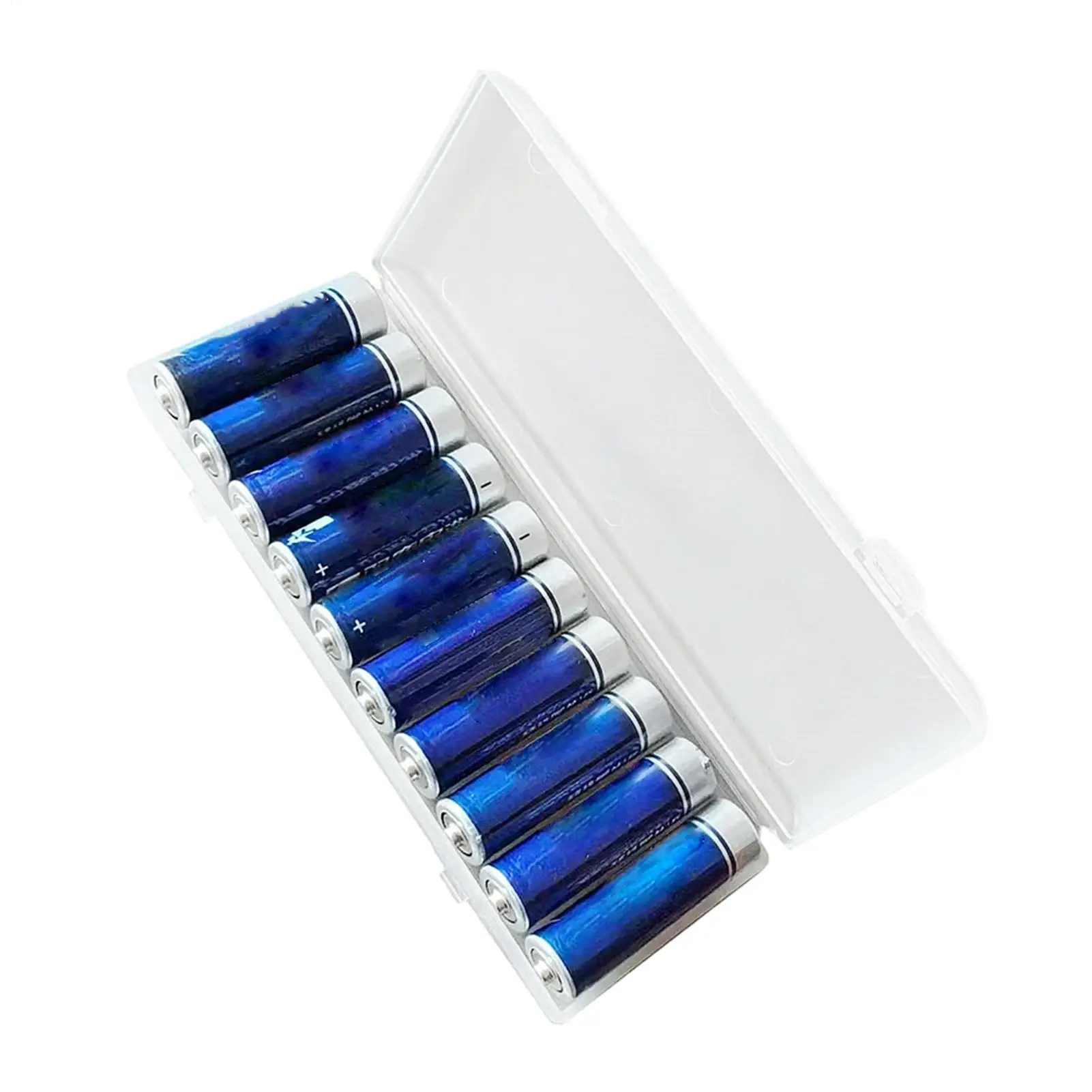 Protective Container for Batteries Garage Case Holder for 18650 Batteries Sturdy Household Organization Container for Home