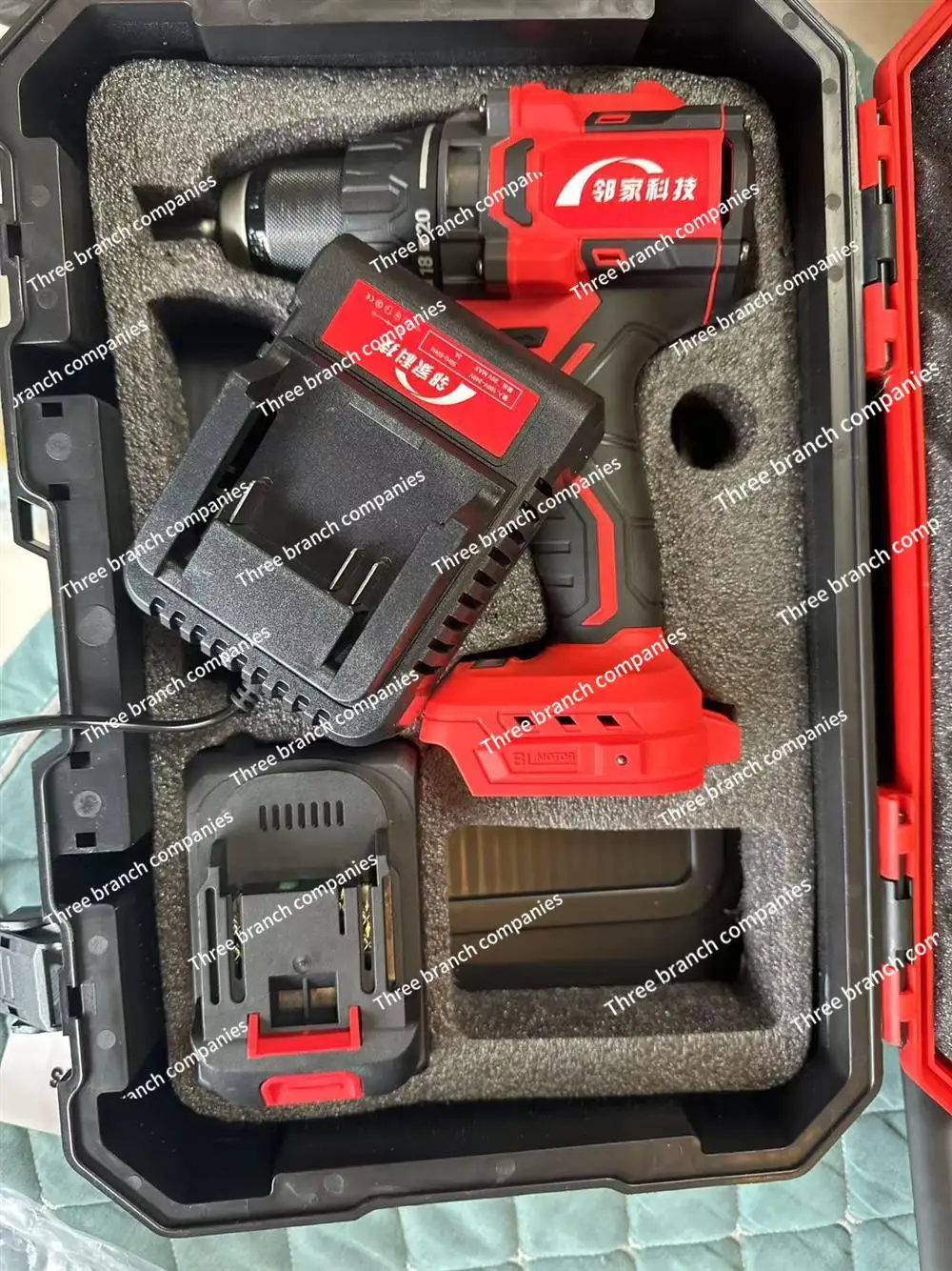 

Neighborhood Technology Brushless Large Torque Electric Rise Special Hand Drill Lithium Battery Pistol Drill Multi-function