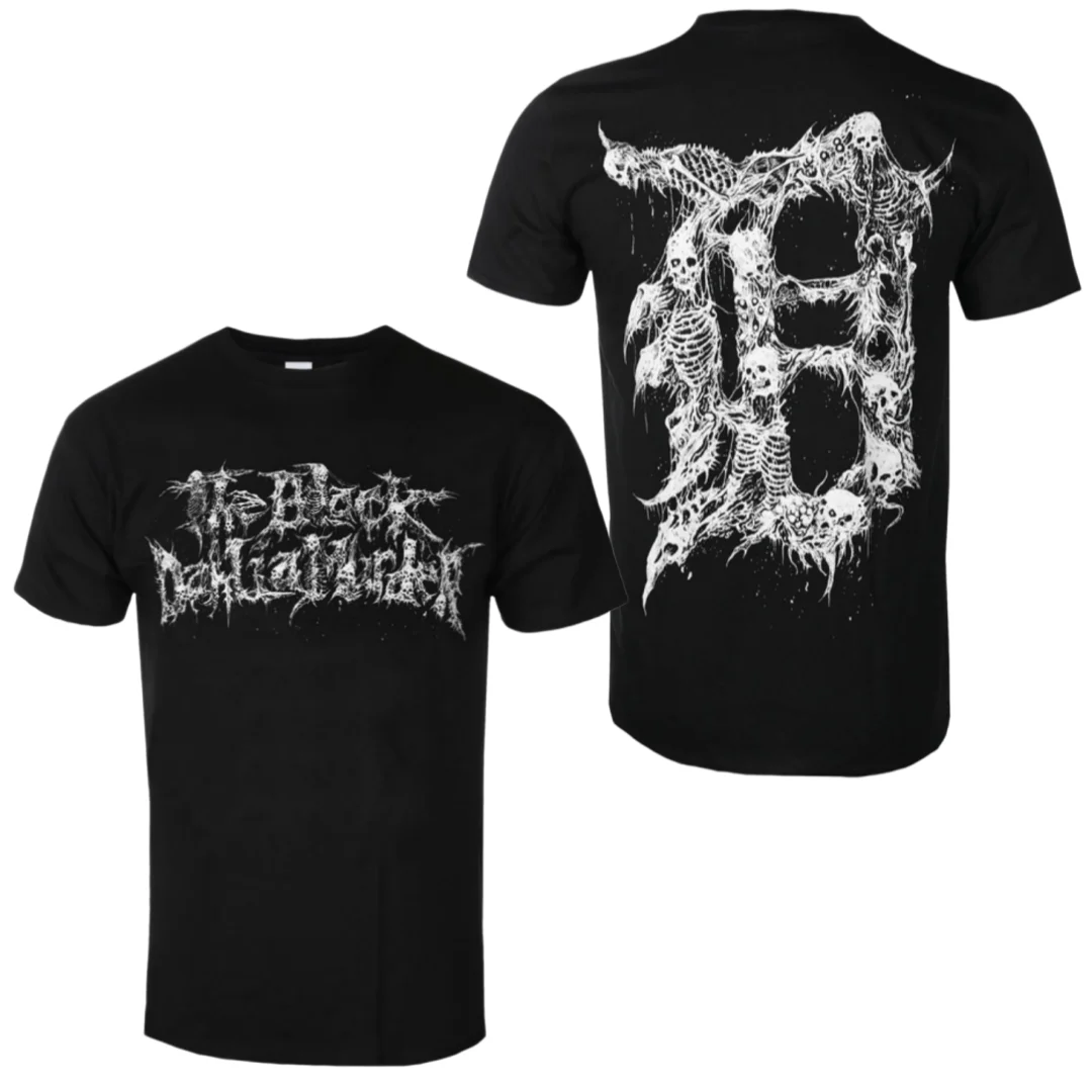 The Black Dahlia Murder - Detroit Art Pattern Printed T-shirt Extreme Metal Enthusiast Band T-shirt for Men and Women