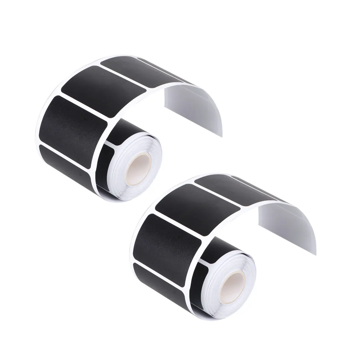 

2Rolls AdhesiveLabel BlackboardMaterial DurableLabels Chalkboard Stickers For Jars BottleMarkers FolderTags