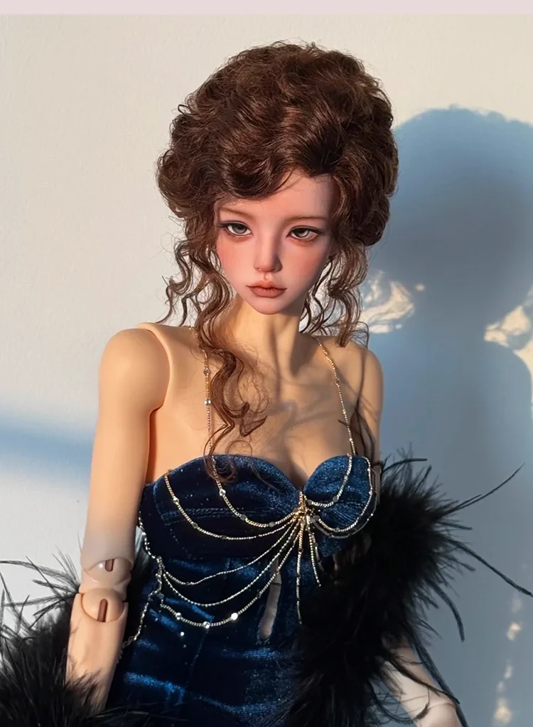 새로운 섹시한 모습 최고급 1/3 62cm sd BJD 소 타입 C 라이트 탄 소녀 인형 DIY 장난감 프리미엄 레진 스팟 메이크업 무료 배송