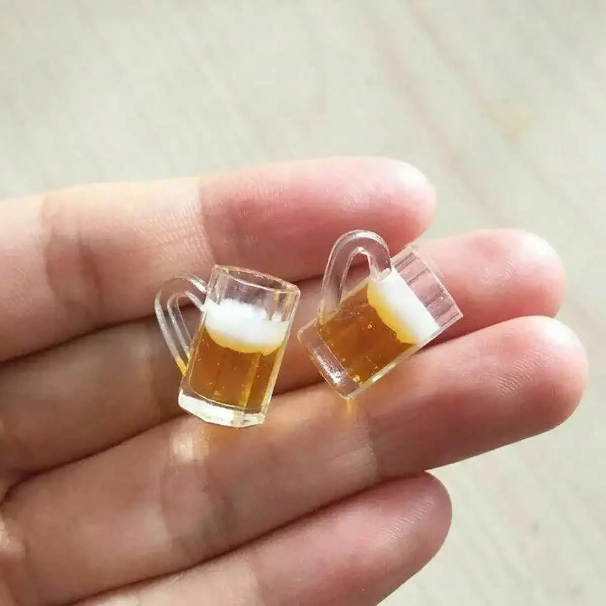 5/10 pièces Miniature 1:12 échelle jouet cuisine bière tasses à boire tasse accessoire boisson modèle jouet tasse à vin jouet maison de poupée décor