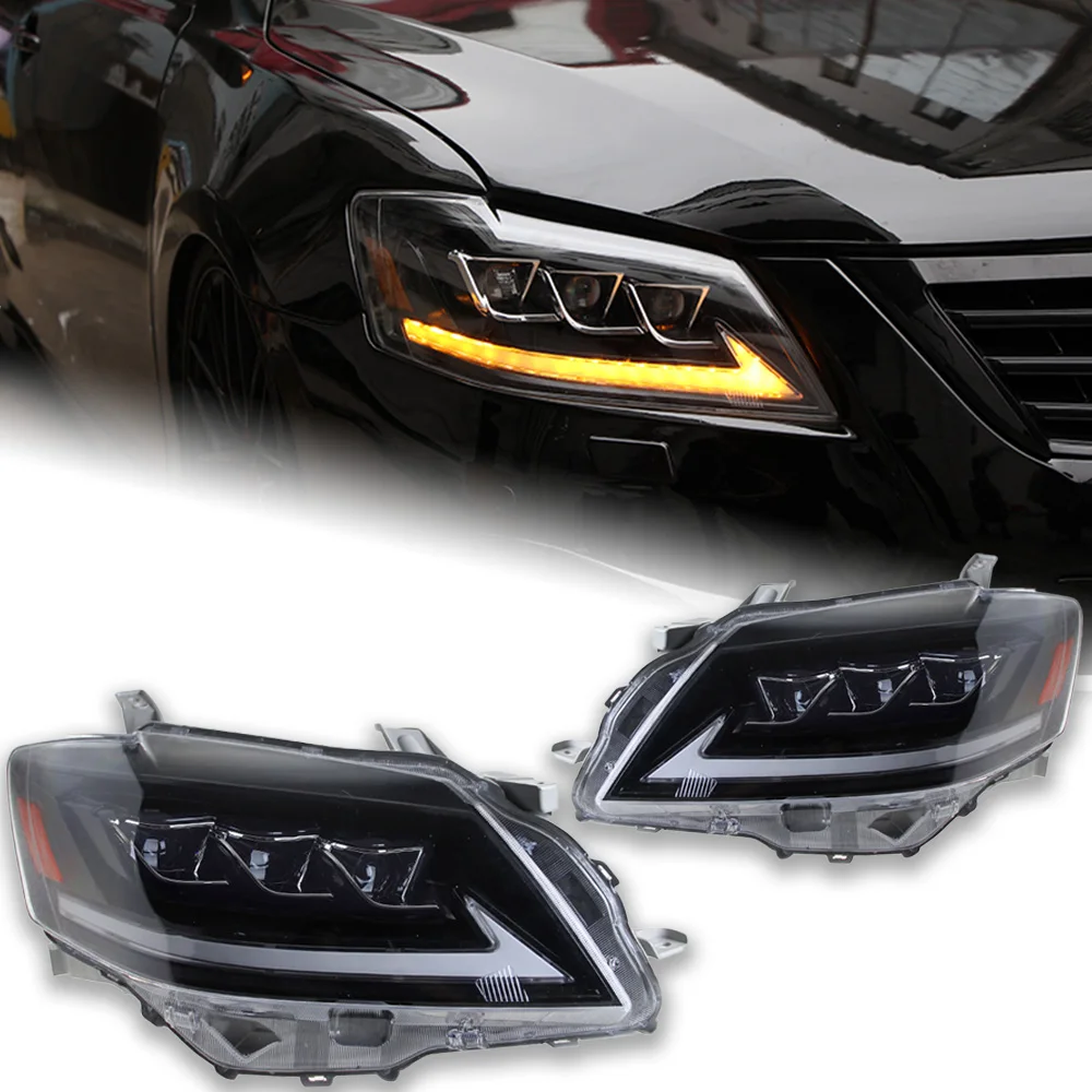 Car Lights For Toyota Camry LED Headlight Projector Lens 2009-2014 Camry Head Lamp Drl Automotive Accessories