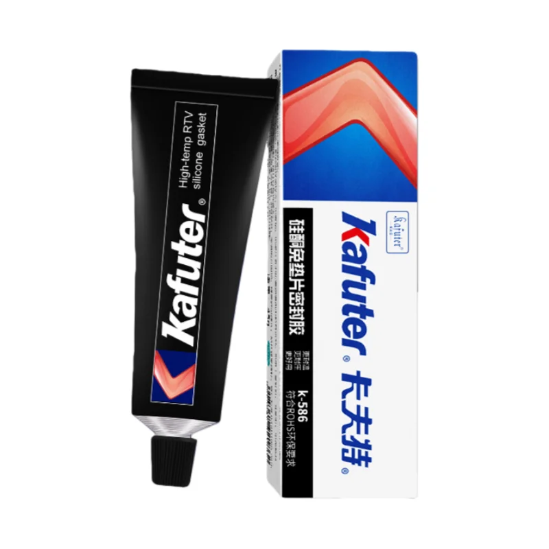 Original Kafuter K-586 Silicone Gasket-Free Sealant Automotive Engine Sealant Glue Specialized for Machinery Repair 55G