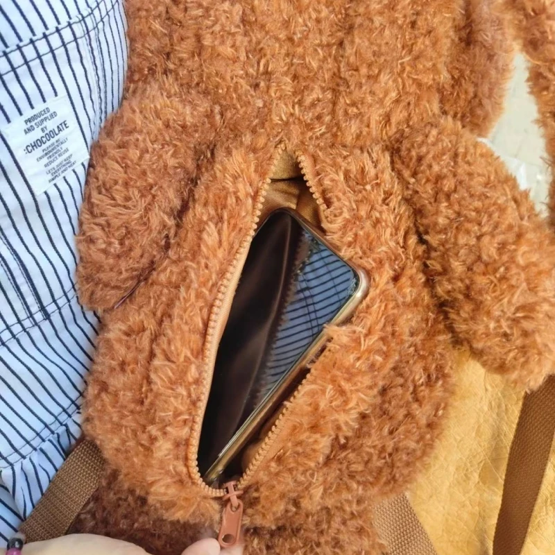 Pluszowe Minionki z serii TiM Bear, uroczy plecak z kreskówki, wypchana lalka, kreatywny prezent dla dzieci, plecak dla dziewczynek, figurki.