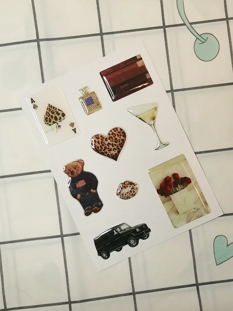 

Sweet DIY Stickers for Phone Case 3D Resin Decorative