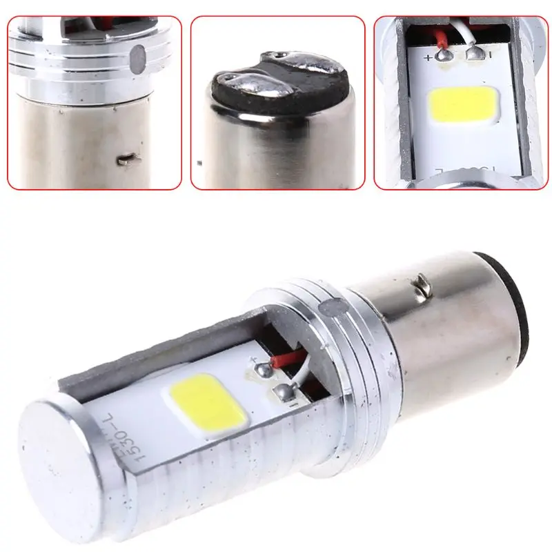 12W H6 LED Headlight Bulbs Motorcycle Fog Lamp LED Bulb Hi/Lo Beam