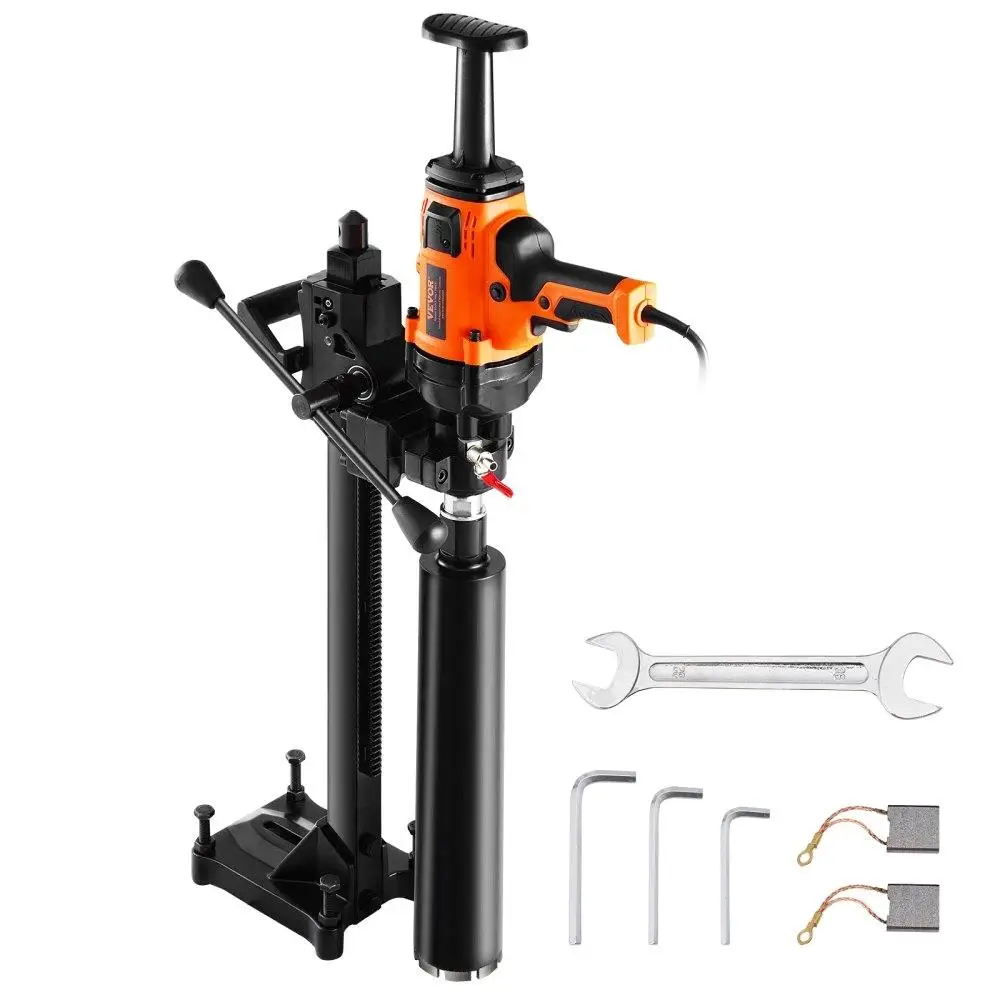 

2000W Core Drill Machine 0.8-6.3 Inch Precision Cutting for Concrete Metal Plastic & Stone