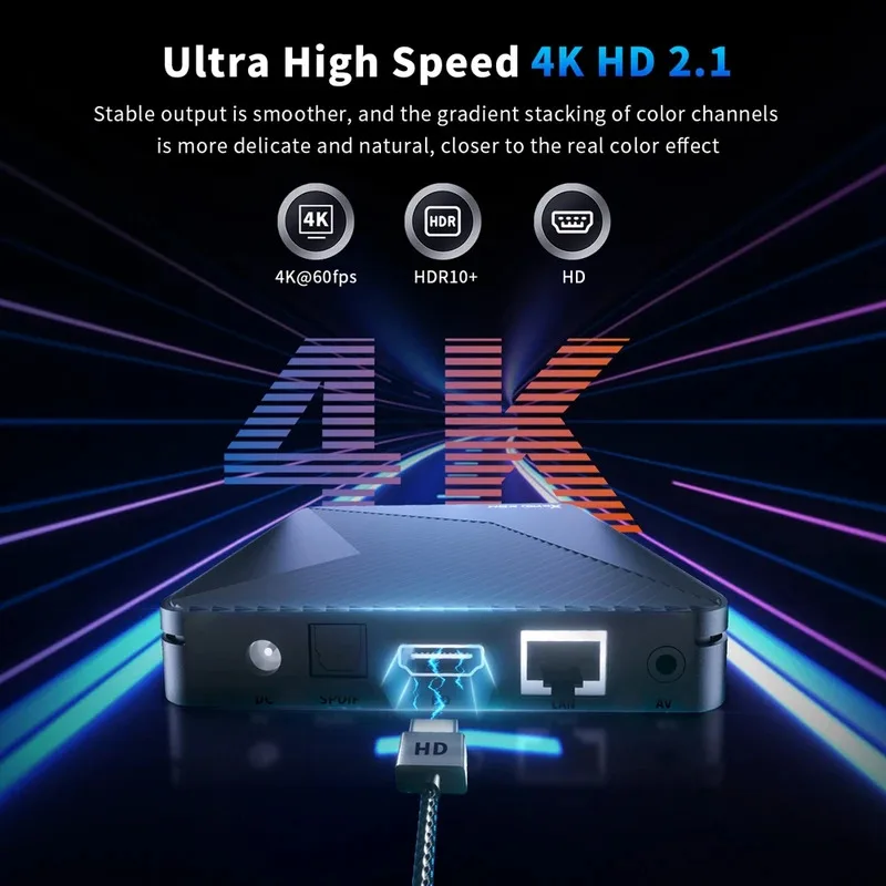 X88 PRO X5M Android 14 TV BOX Amlogic S905X5M رباعي النواة 4K LAN 1000M Dual Wifi BT 5.0 صوت مشغل الوسائط عن بعد فك التشفير #4