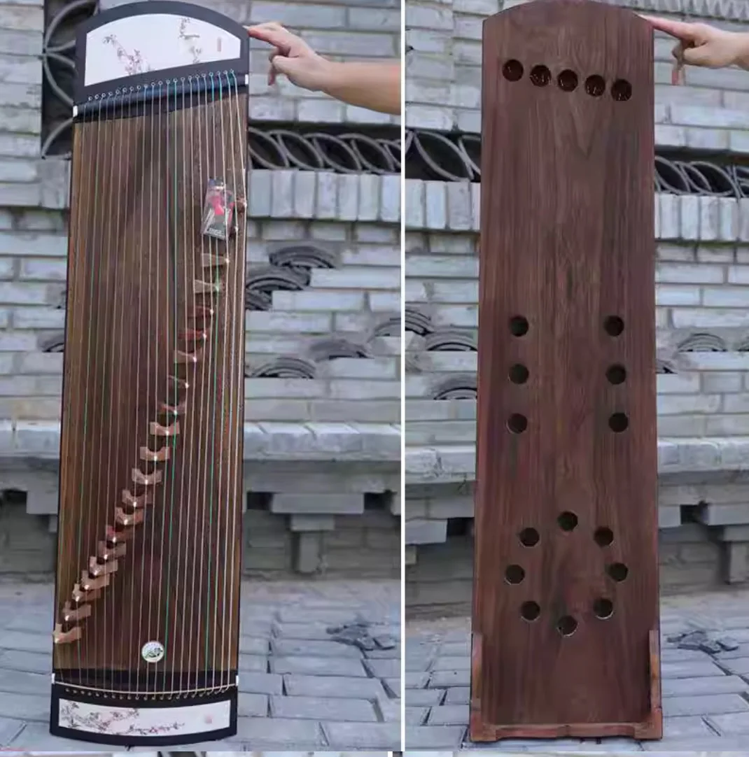 

Guzheng 125 см китайская цитра 21 струна портативный струнный инструмент