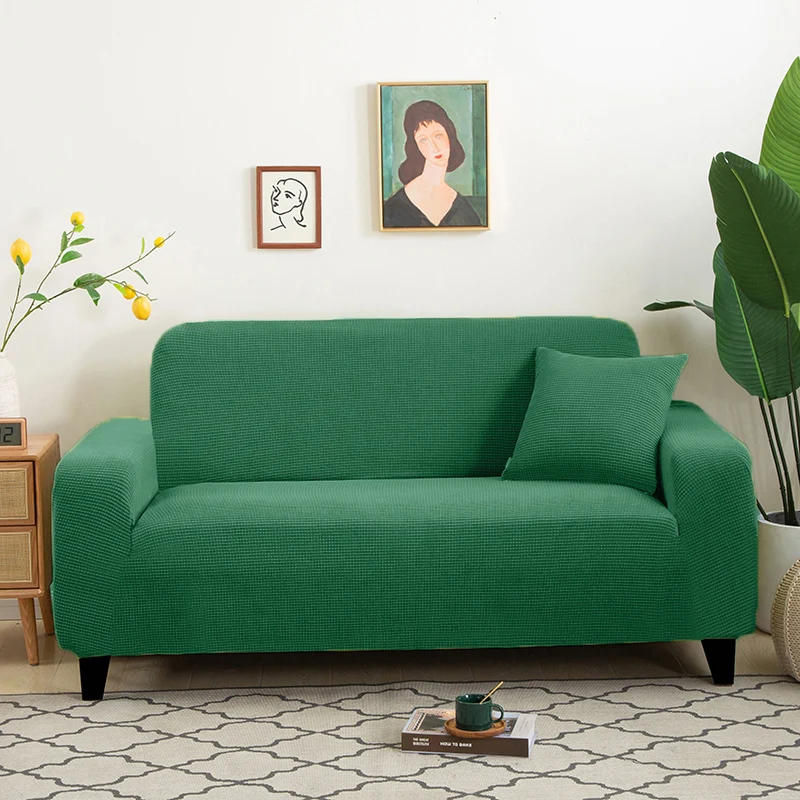 Sofabezug Elastisch für Wohnzimmer Zuhause Jacquard Stretch Schonbezüge Eckcouchbezüge 1/2/3/4 Sitzer L-Form Kostenloser Einkauf – Detail 12