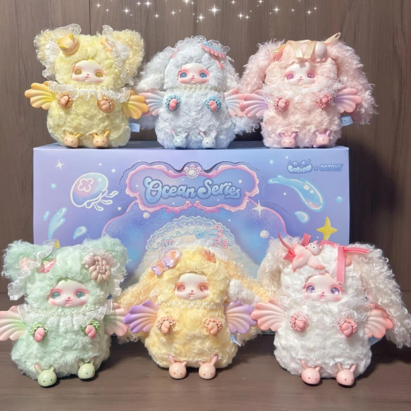 

Серия Loloan Ocean, слепая коробка, кавайные аниме-фигурки, сумка-сюрприз, загадочная коробка, милая виниловая кукла, модель, собранные украшения, игрушки, подарок