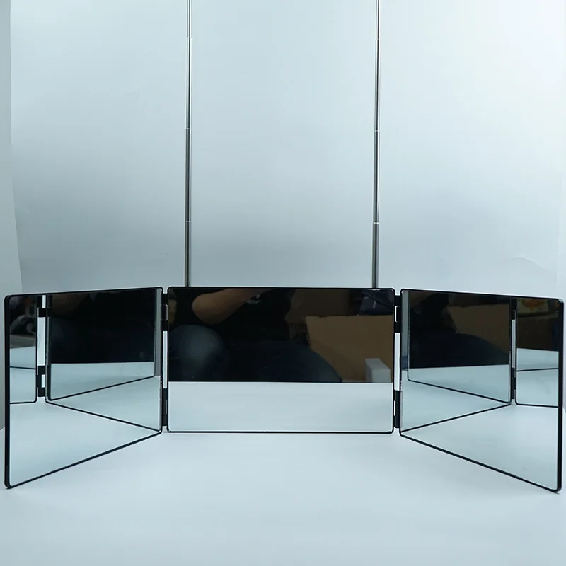 

Three Fold Hair Dressing Mirror Beauty Mirror Double-sided Makeup Mirror Hair Cutting Mirror Rearview Dressing Mirror Hair Salon